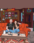 Proposal on the friends sofa